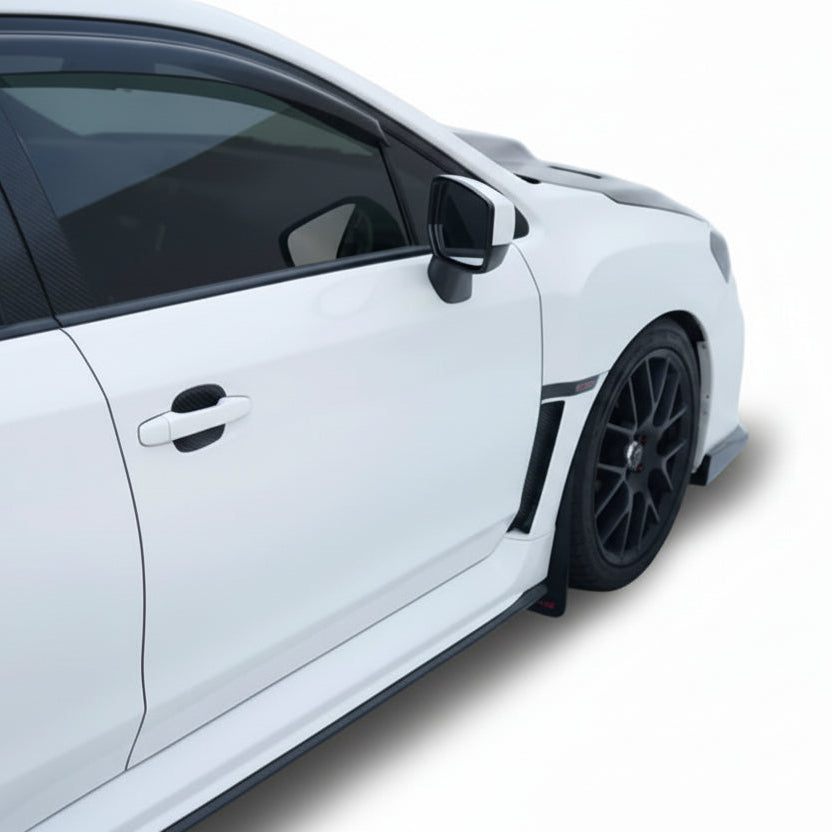 JDMuscle [15-21 WRX/STI] Pre-preg Carbon Fiber Door Bowl Inserts *Clearance*No Returns*