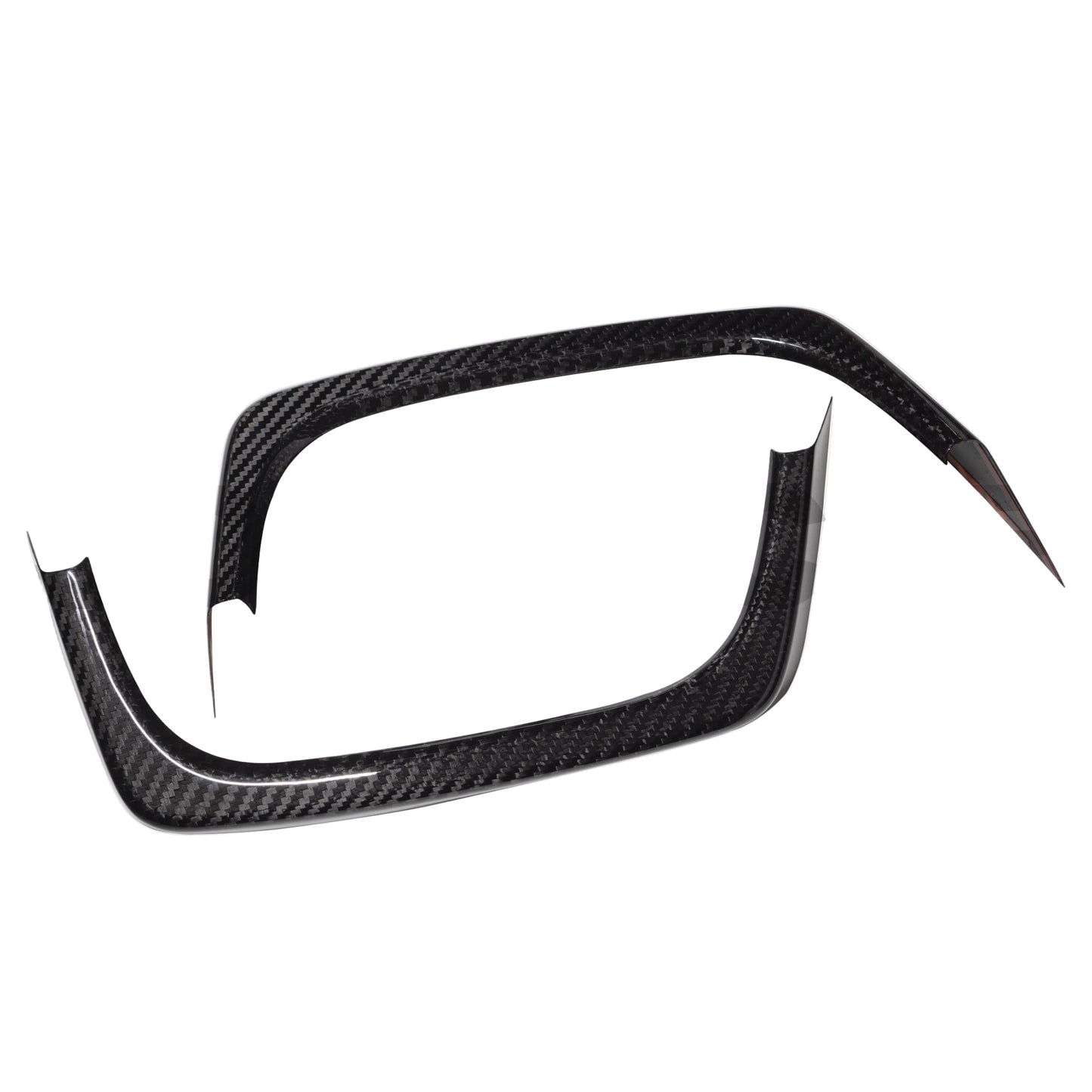 JDMuscle [15-21 WRX/STI] Pre-preg Carbon Fiber Exhaust Trim Covers *Clearance*No Returns*