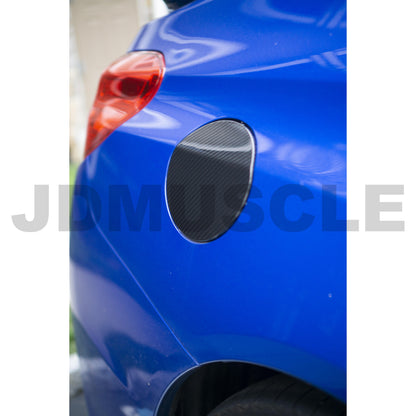 JDMuscle [15-21 WRX/STI] Pre-preg Carbon Fiber Fuel Door Cover