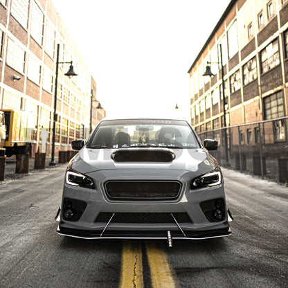 JDMuscle [15-17 WRX/STI] Carbon Fiber Headlight Accent DISCONTINUED