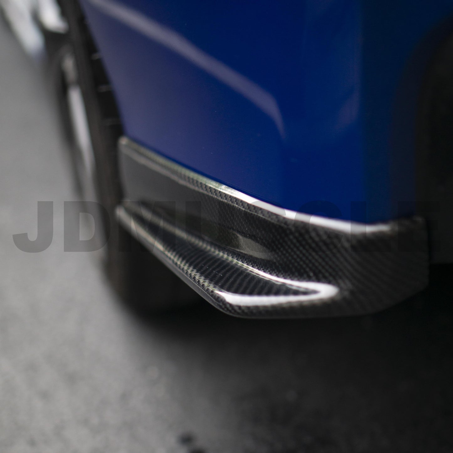 JDMuscle [15-21 WRX/STI] Spec STI Carbon Fiber Rear Spats *Clearance*No Returns*