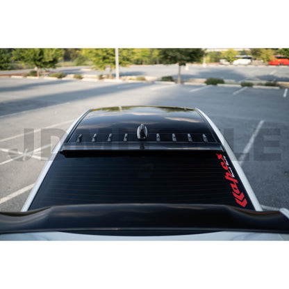 JDMuscle [15-21 WRX/STI] Carbon Fiber Roof Spoiler V1 *Special Order*