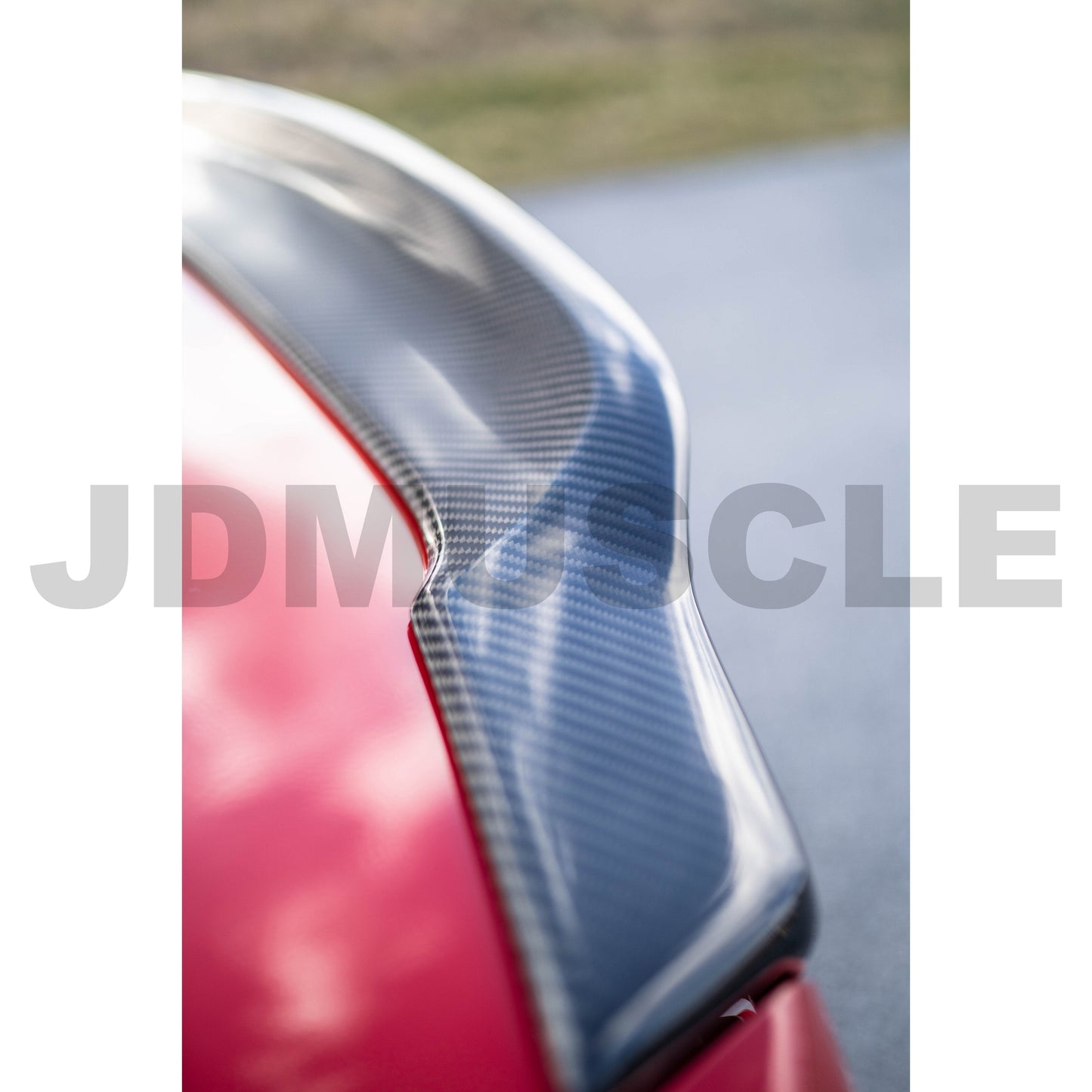 JDMuscle [15-21 WRX/STI] Vacuum-Fused Carbon Fiber Trunk Duck Bill V3