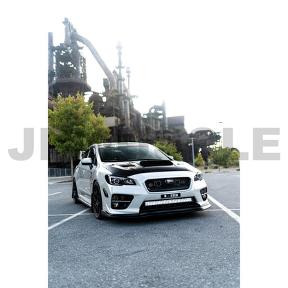 JDMuscle [15-21 WRX/STI] Carbon Fiber/ABS Canards V1 *CLEARANCE*NO RETURNS*