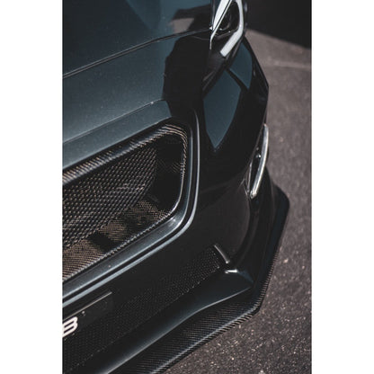JDMuscle [15-17 WRX/STI] OE Style Carbon Fiber Front Lip *Special Order*