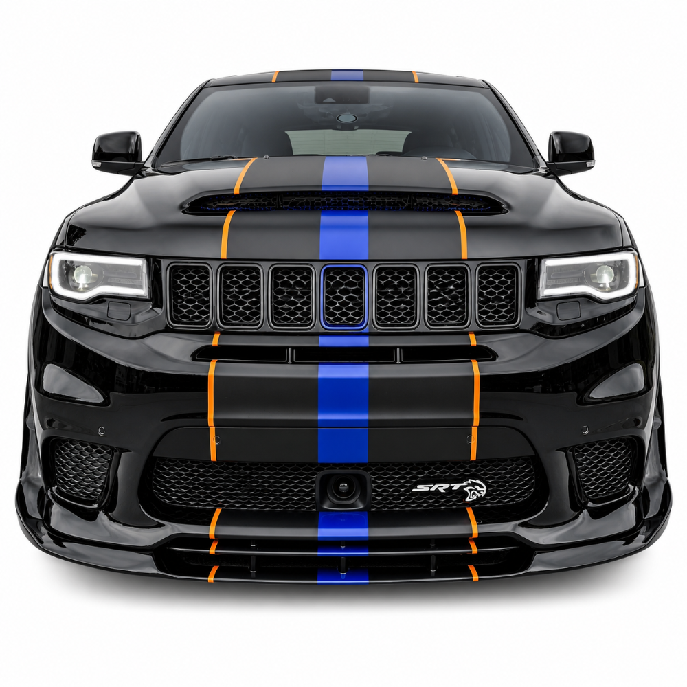 2017-2021 Jeep Grand Cherokee Track Demon Carbon Fiber Front Lip