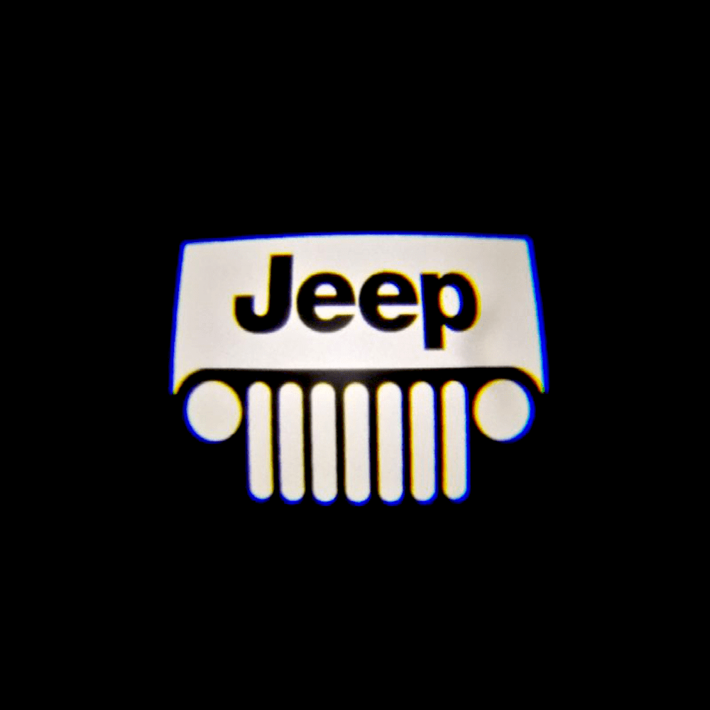 Jeep Cherokee Latitude Premium Under Door Projector Puddle Lights Various Designs 2014–2023