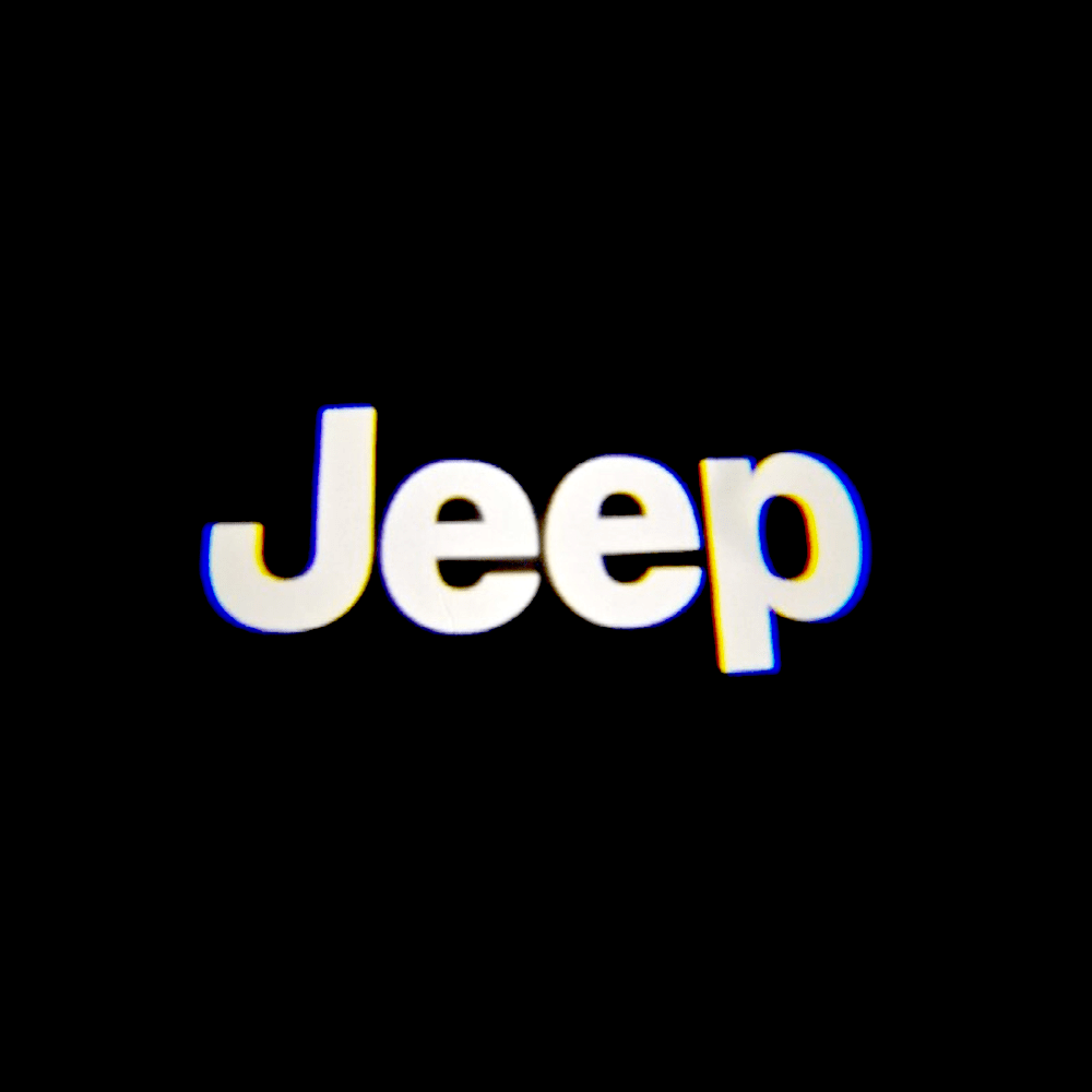 Jeep Cherokee Limited Premium Under Door Projector Puddle Lights Various Designs 2014–2023