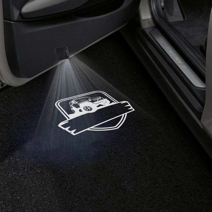 Jeep Commander Door Stick On Puddle Lights Various Designs 2022-2026