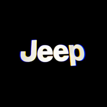 Jeep Commander XK Door Stick On Puddle Lights Various Designs 2006-2010