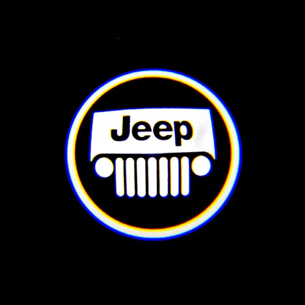 Jeep Wagoneer Door Stick On Puddle Lights Various Designs 2022-2026