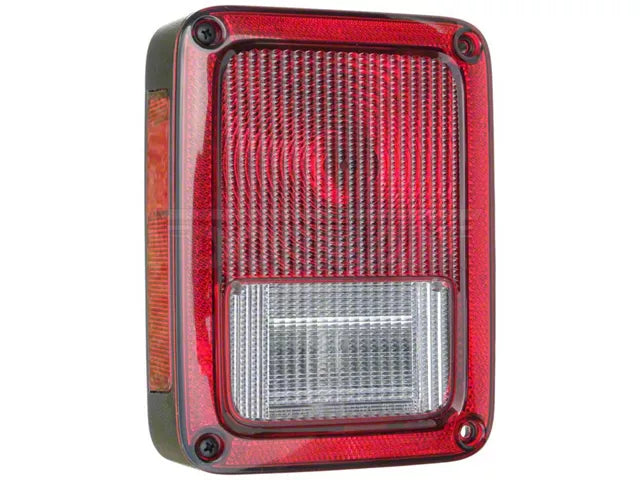 Red paint Taillight cover decal