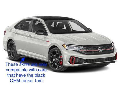 Side Skirt extension for MK7 & 7.5 GLI (2019 - 2025)