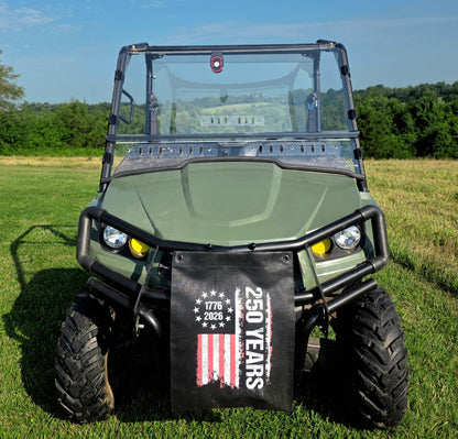 John Deere Gator 550/560/590 (2- and 4-Seater Models) - 2 Pc Scratch-Resistant Windshield