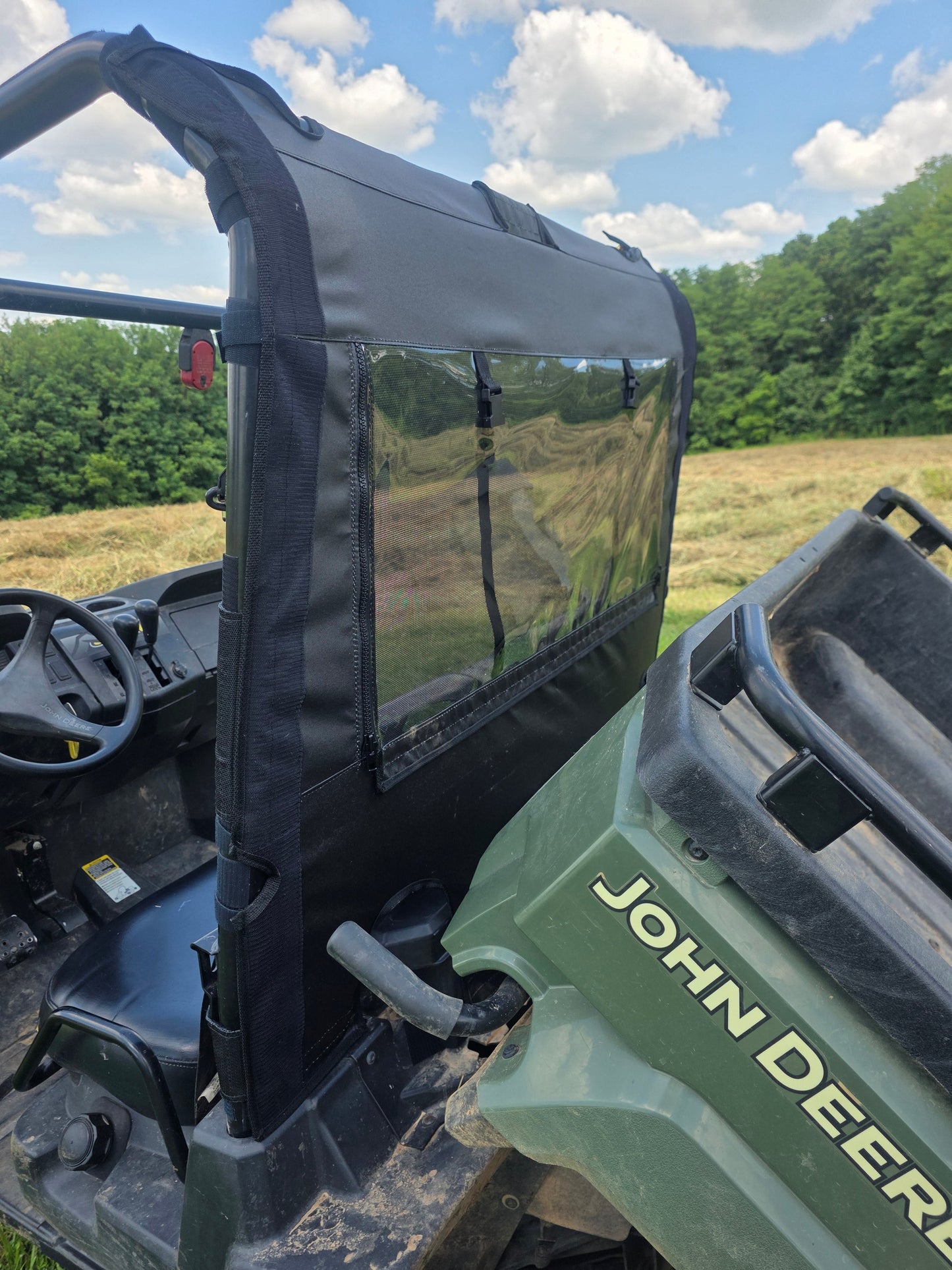 John Deere Gator 550/560/590 - Soft Back Panel with Mesh/Vinyl Window