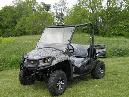 John Deere Gator 850i/860i - 2 Pc Scratch-Resistant Windshield