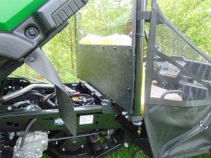 John Deere Gator XUV 4-Seater - Lexan Back Panel w/Vent and ABS Lower Panel Options