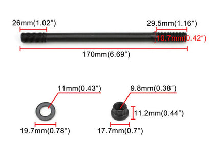 BULL BOOST Performance K-Series Cylinder Head Stud Kit | Honda Acura K20 K24 | 208-4701 K-Swap RSX Si