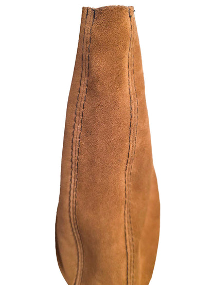 Kalahari Brown Suede Parking Brake & Shift Boot Cover Fits For BMW E36 46 3 Series 1991-2005