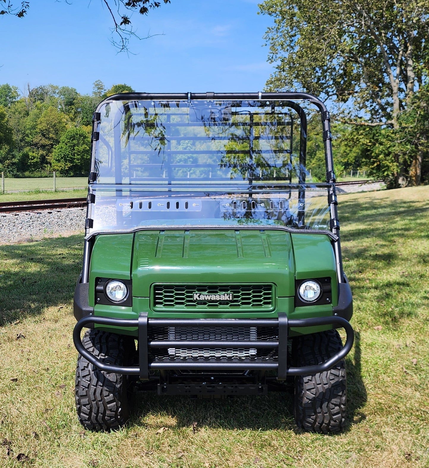 Kawasaki Mule 4000/4010 - 2 Pc Scratch-Resistant Windshield