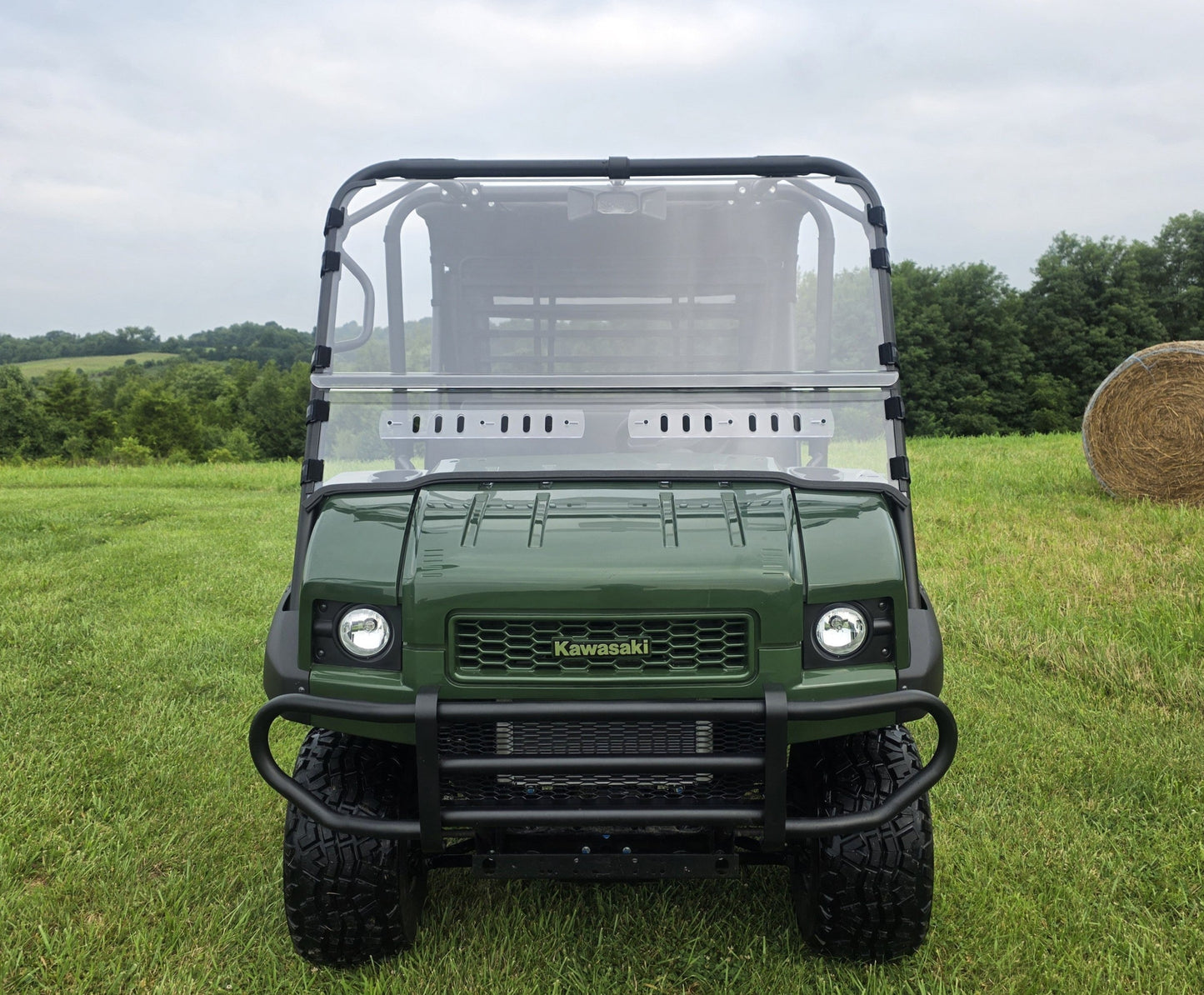 Kawasaki Mule 4000/4010 Trans - 2 Pc Scratch-Resistant Windshield