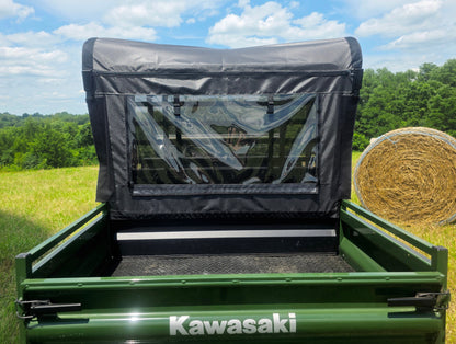 Kawasaki Mule 4000/4010 Trans - Soft Back Panel with Mesh/Vinyl Window