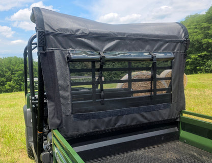 Kawasaki Mule 4000/4010 Trans - Soft Back Panel with Mesh/Vinyl Window