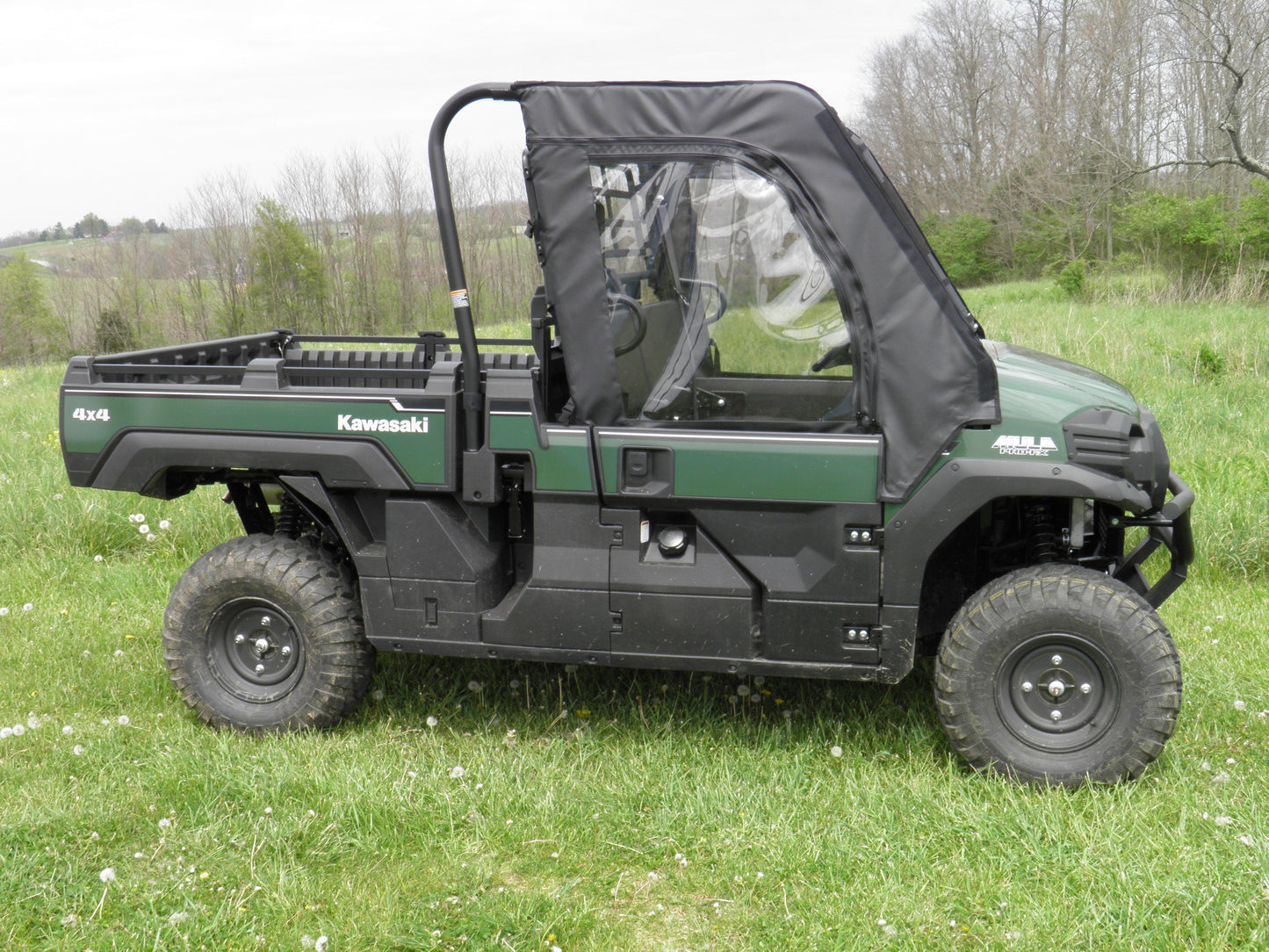 Kawasaki Pro FX - Full Cab Enclosure for Hard Windshield (Half Doors)