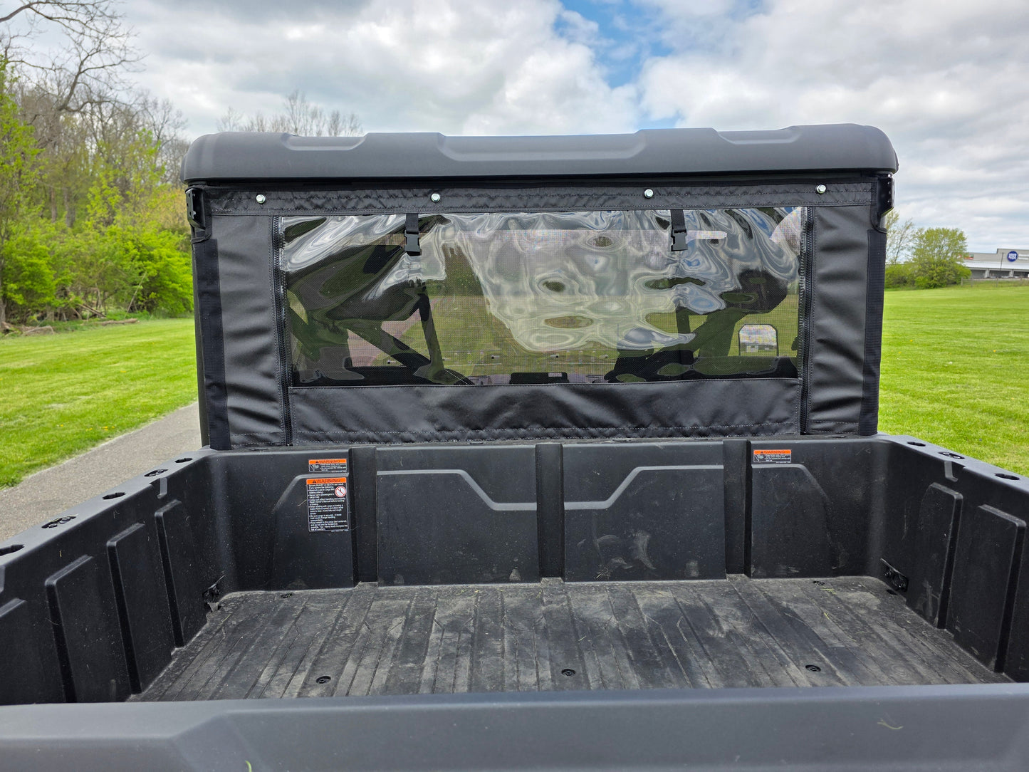 Kawasaki Pro FXT - Soft Back Panel with Mesh/Vinyl Window