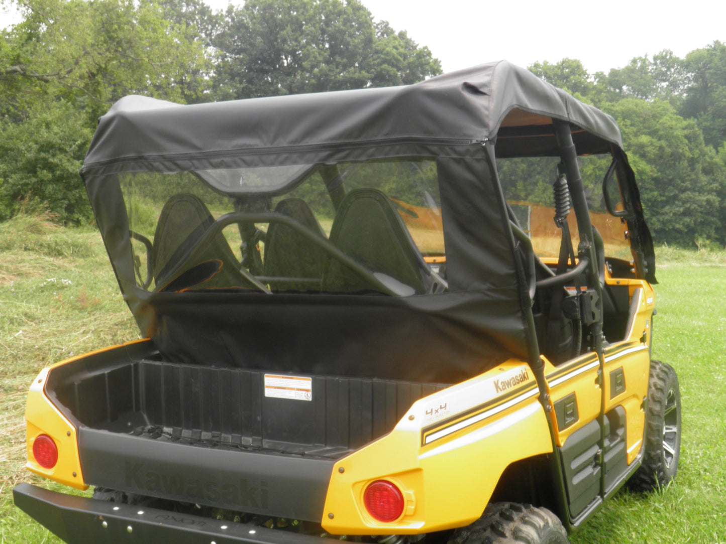 Kawasaki Teryx 4-Seater - Vinyl Windshield/Top/Rear Combo