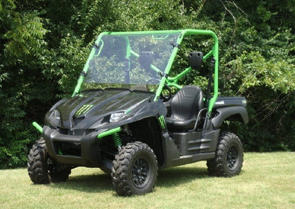 Kawasaki Teryx 750 - 2 Pc Vented Scratch-Resistant Windshield