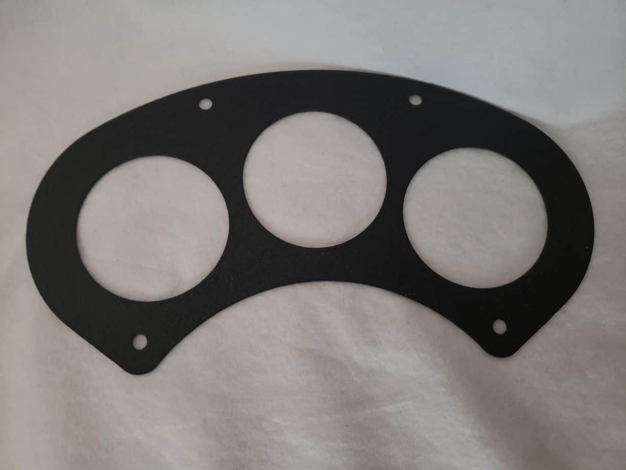 KCB Fabrication 3 Gauge Cluster Mount