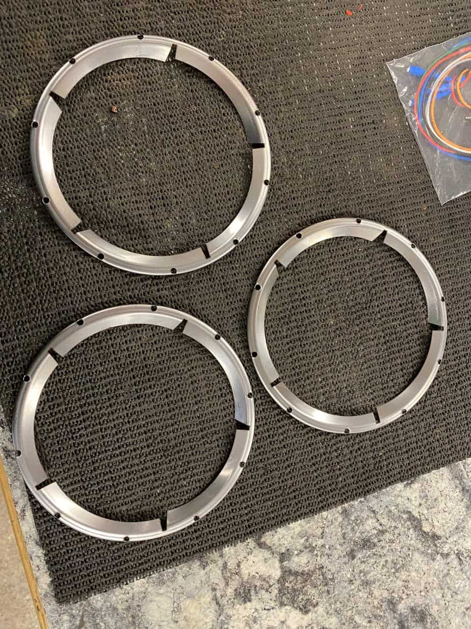 KCB Fabrication Speedo & 3 Gauge Cluster Combo Mount