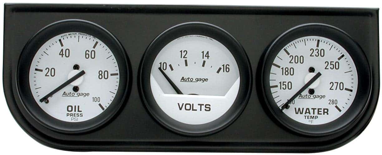 KCB Fabrication Speedo & 3 Gauge Cluster Combo Mount