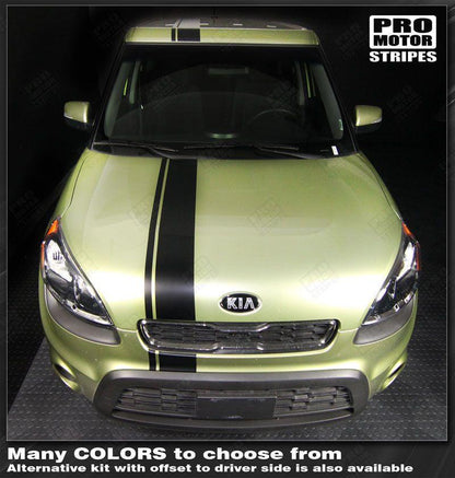 Kia SOUL 2008-2019 Over Top Offset Sport Stripes