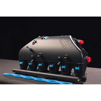 CSF BMW M2/M3/M4 S58 Comp &amp; Non-Comp (G8X) Charge-Air Cooler Manifold - Thermal Dispersion Black