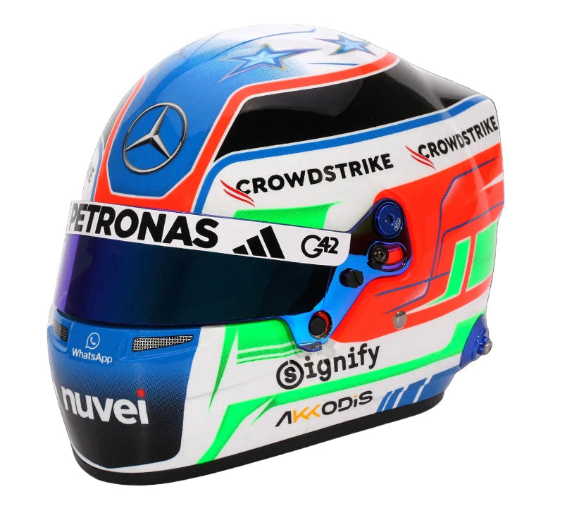 Bell HP77 Kimi Antonelli 1:2 Scale F1 Mini Helmet | 2025 F1 Season