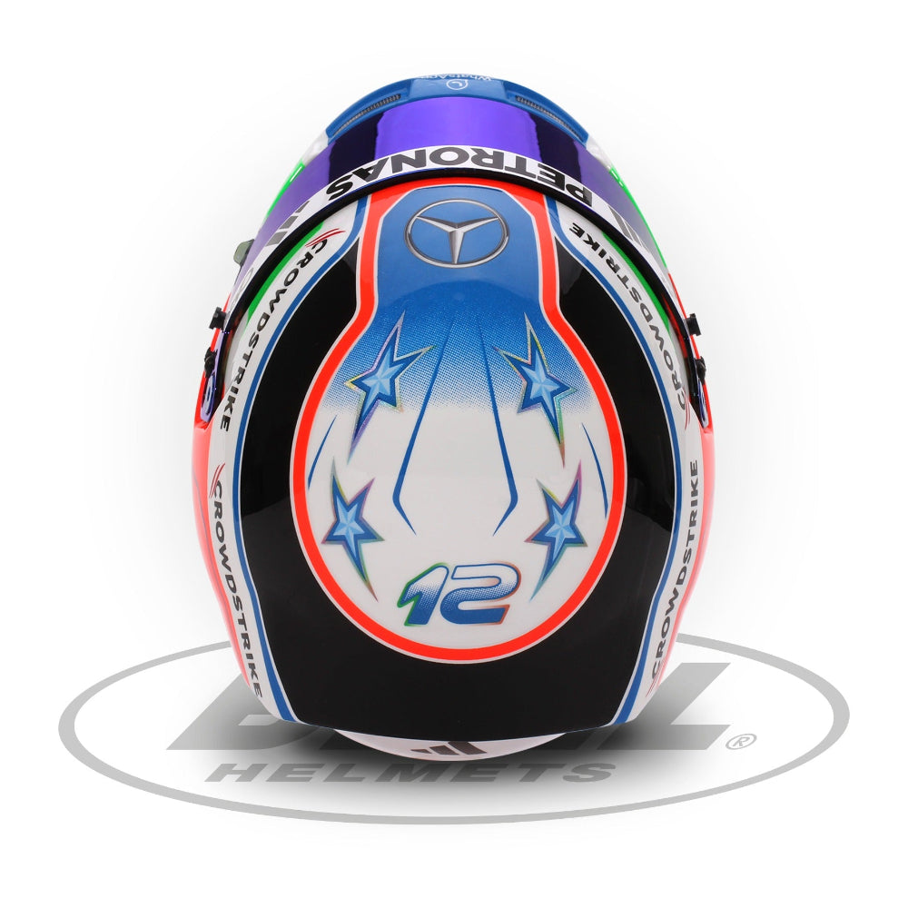 Bell HP77 Kimi Antonelli 1:2 Scale F1 Mini Helmet | 2025 F1 Season