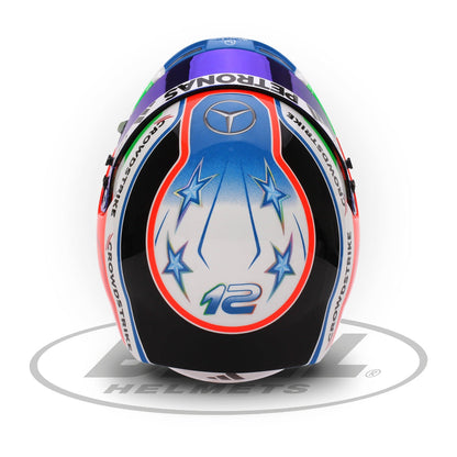 Bell HP77 Kimi Antonelli 1:2 Scale F1 Mini Helmet | 2025 F1 Season