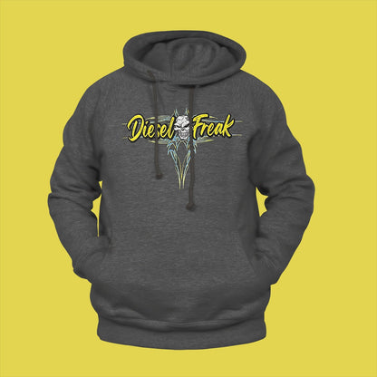 Kinky Pin-Up Grey Hoodie