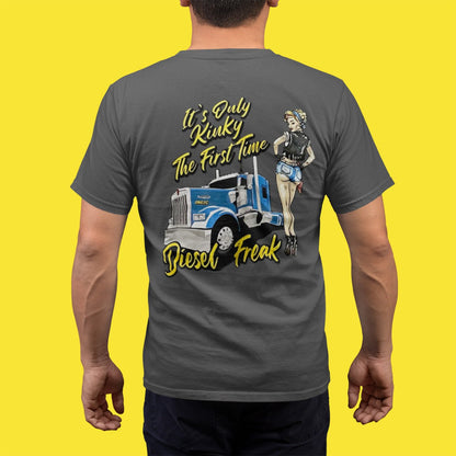 Kinky Pin-up Grey T-Shirt