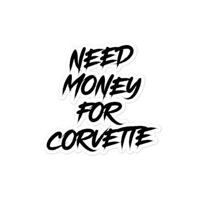 Need Corvette Sticker