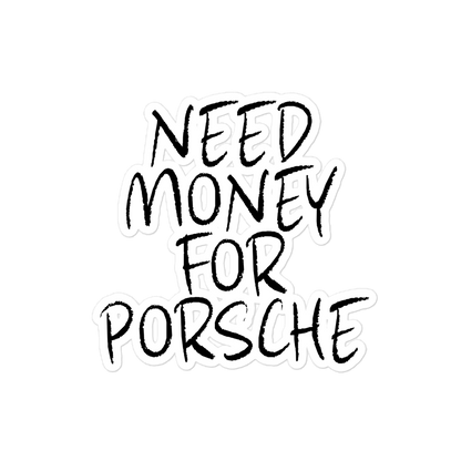 Need Porsche Sticker