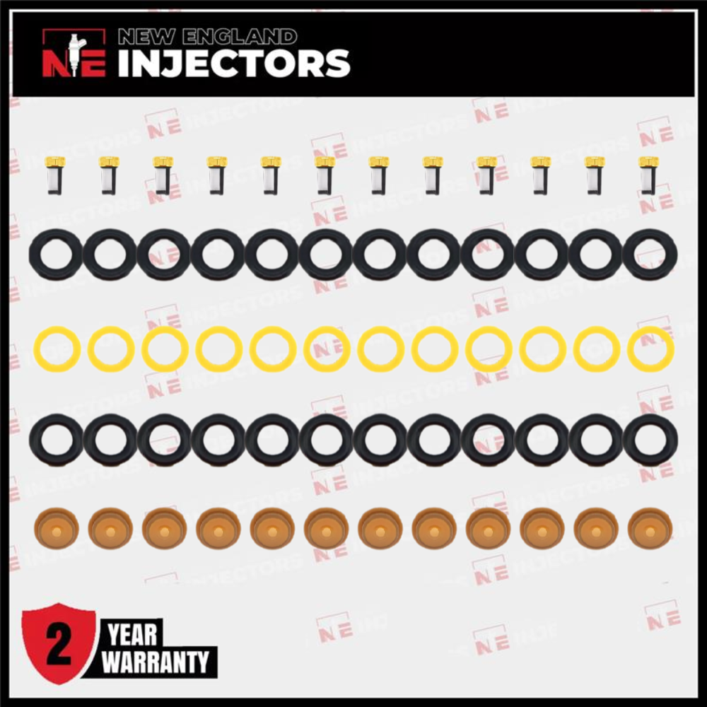 Fuel Injector Rebuild Kit Bosch 0280155007 Fits Jaguar 6.0L V12 1994-1995
