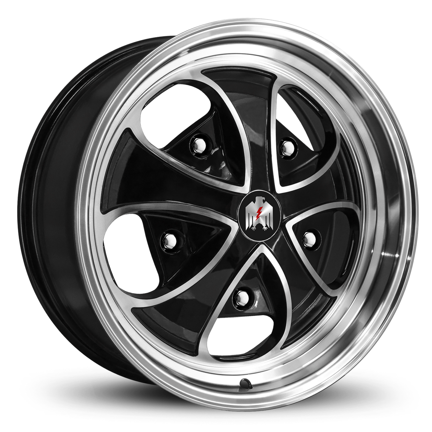 Falcon | Gloss Black Machined