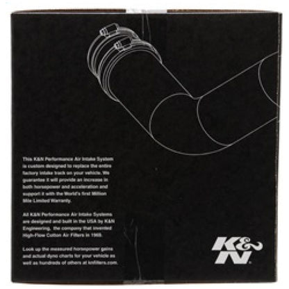 K&N 01-05 BMW M3 3.2L F/I Performance Intake Kit