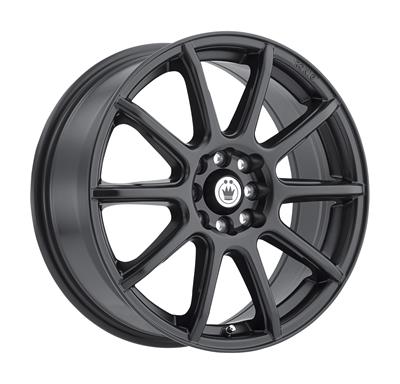 WHEELS MATTE BLACK 16X7
