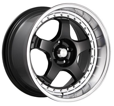 WHEEL ALUM BLACK 18X8