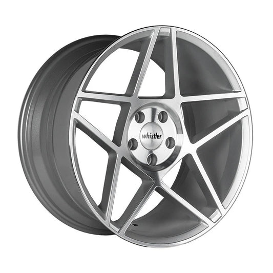 Whistler KR5 Full Silver Wheels – Set of 4