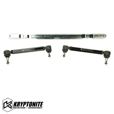 Kryptonite Ss Center Link And Tie Rod Package For 2011–2026 Chevy/GMC 2500HD/3500HD